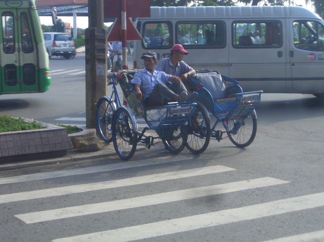最終日は台湾にいくだけなので特にないですが…<br /><br />シクロです。(タクシーの自転車版みたいな感じ??)