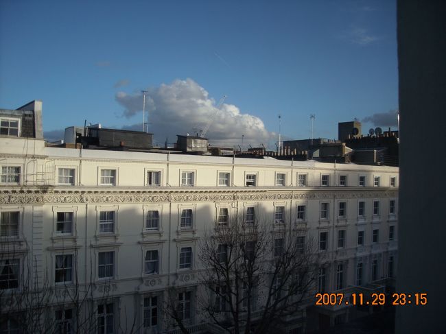 ホテルからの眺め。