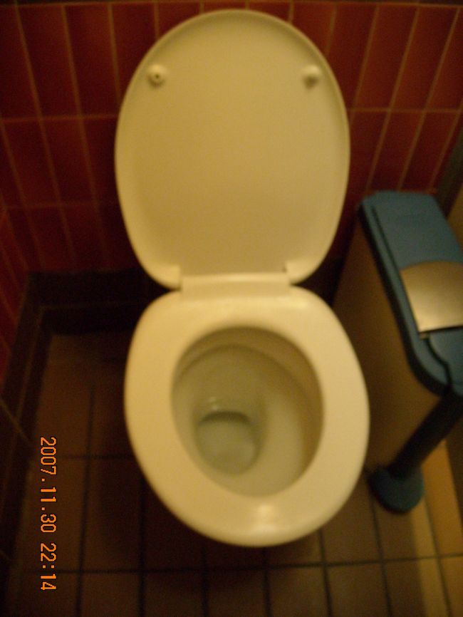 V＆Aのトイレ。<br />