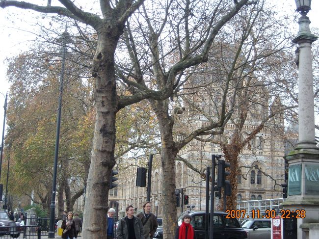 さようなら，National History Museum。<br />