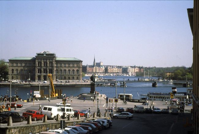 港の様子。<br />