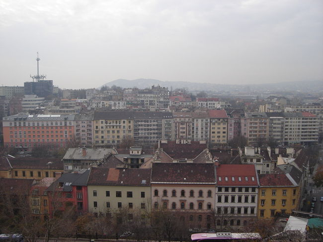 ブダ王宮からの景色