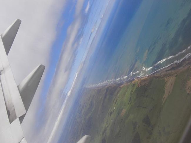 成田から一度オーストラリア、ブリスベンを経由してオークランドへ向かう。<br />