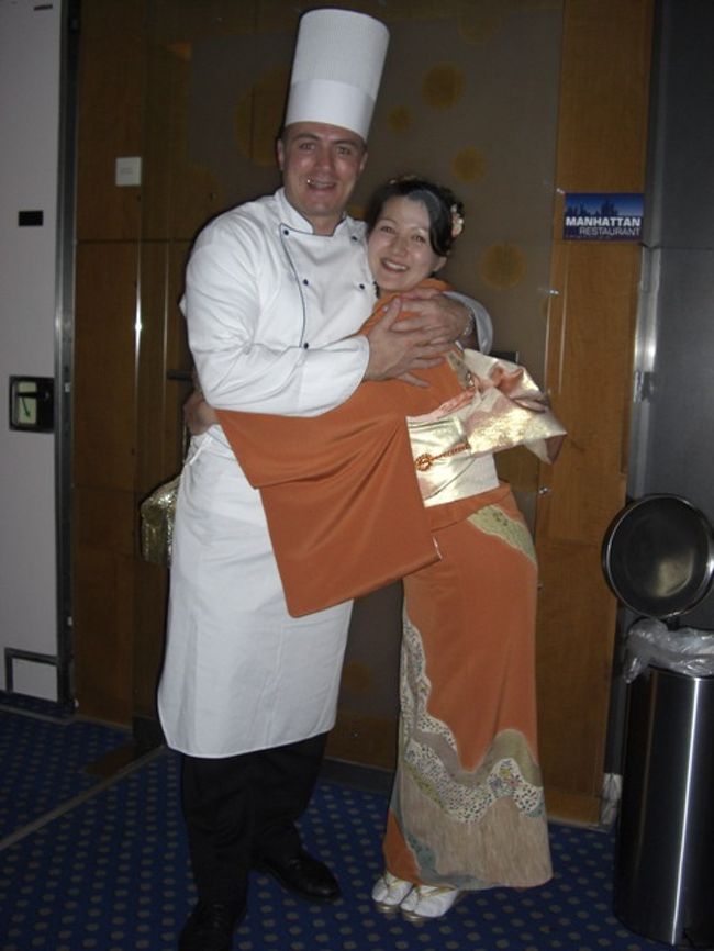 セレブリティのたのもしいシェフ。