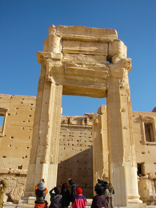 続きまして、パルミラ宮殿の中心というべきベル神殿です。