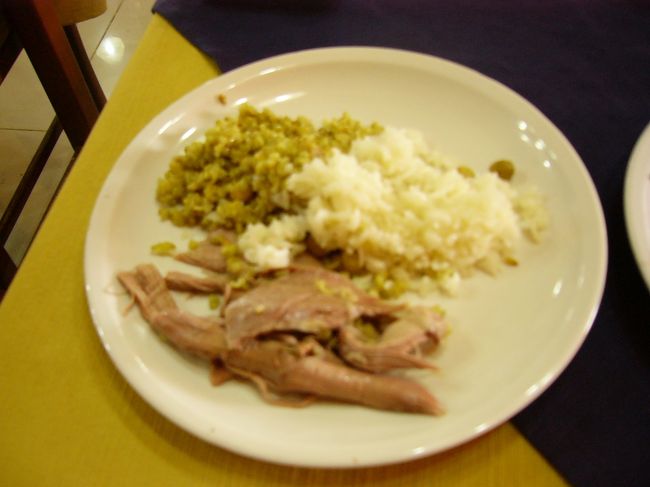 レストランの人がちゃんと取り分けてくれました。私は羊大好きでーす！！柔らかかったですよ。