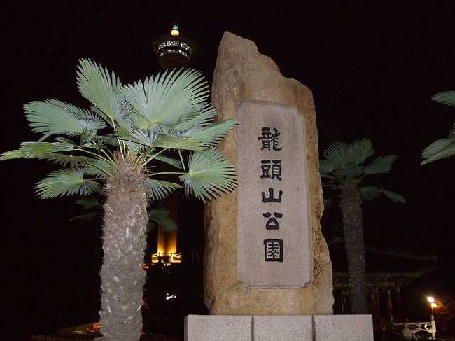 20:40　夜景鑑賞へ<br /><br /><br />国際市場（クックチェ＝シジャン／Kukche-sijang）でカルビを堪能した後は、龍頭山公園（ヨンドゥサン＝コンウォン／Yongdusan-Gongwon）にある釜山タワー（プサンタウォ／Busan tower）に行きました。