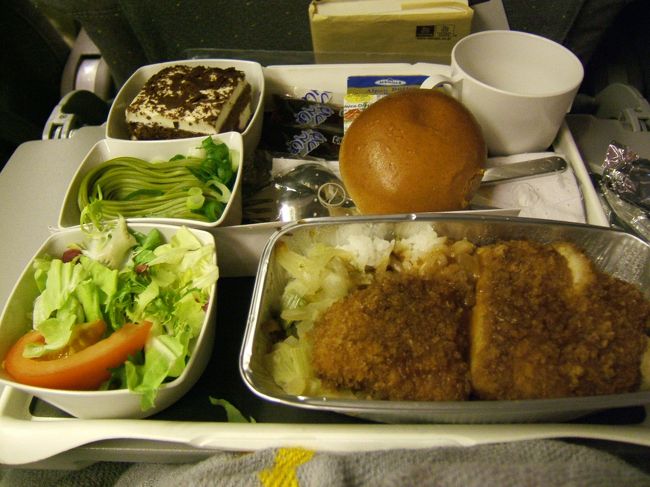 ルフトハンザの機内食。<br />やはりルフトハンザの機内食はハズレがなかったｗ。<br />とっても美味しくいただきました。<br /><br /><br /><br />これで中欧３カ国(＋α)周遊の旅は終わりです。<br />大変楽しい旅行でした。<br />行って感じたのは１２月上旬のこの時期の中欧がベストだということです。旅費もシーズンオフということで安いし、なんといってもクリスマスマーケットが開催されることもあり、夜でも人が多くてお祭り騒ぎだったので夜も安心して観光できました。<br />(スリがクリスマスマーケットの時期は多いいらしいので注意は必要ですけどね。)