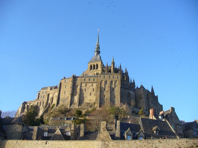 ついにモンサンミッシェルに到着。<br />いよいよ内部を見学