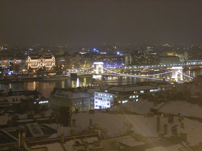 でもおかげ様で<br />夜景がとれたの。<br />あの橋は「くさり橋」」なの。