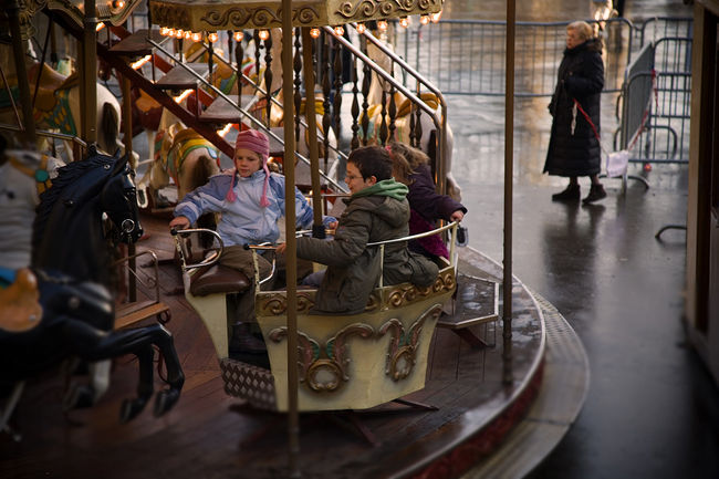 映画「アメリ」にも出てきたメリーゴーラウンド。