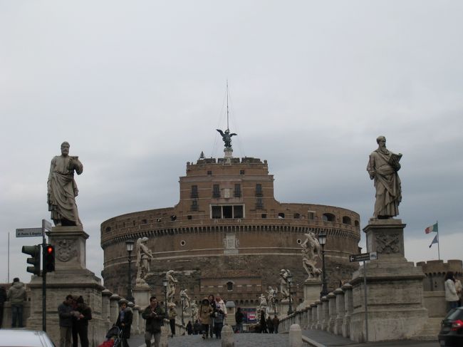 サンタンジェロ橋とサンタンジェロ城