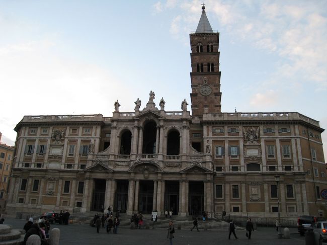 その後は、サンタ・マリア・マッジョーレ大聖堂