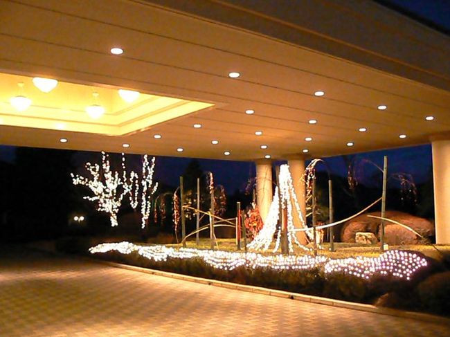 新年の電飾<br />