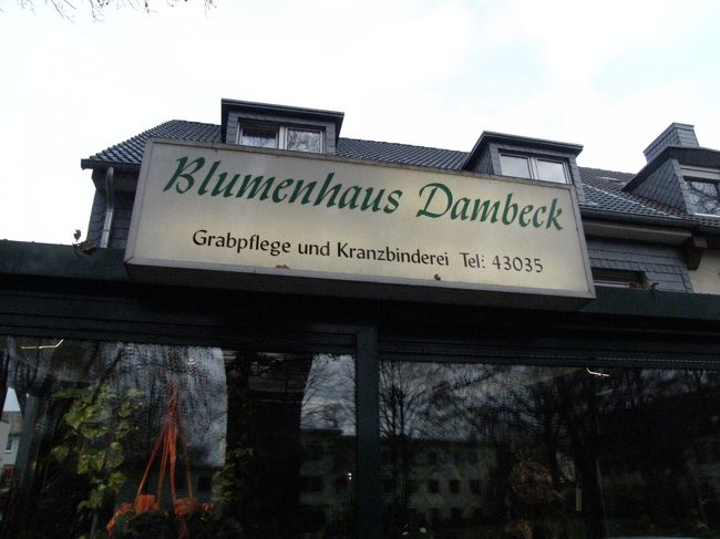 ホテルの近所のお花屋さん。<br />いつも素敵なディスプレイ