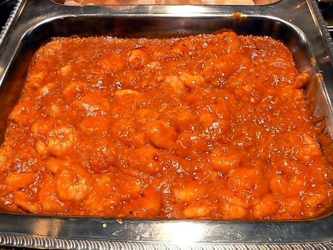 芝海老のチリソース煮