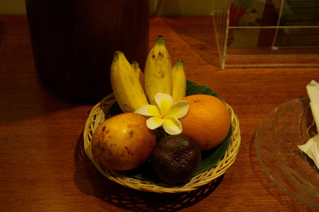 フルーツが届けられました。<br />しかし、甘くない・・・