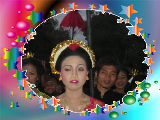 ロンボク島の花嫁さん