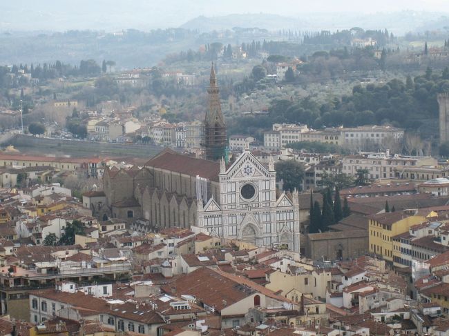 サンタクローチェ教会方面