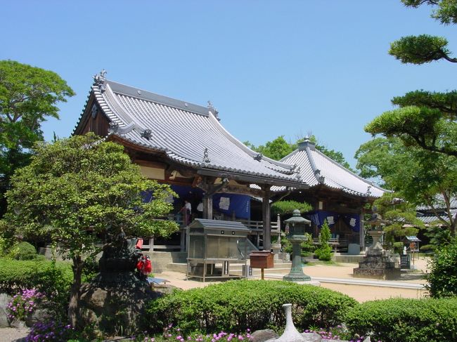 第９番札所　法輪寺（ほうりんじ）　本堂と大師堂<br />