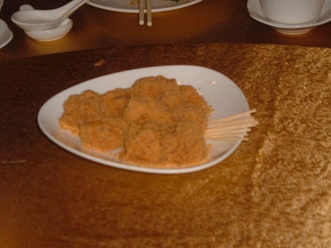 欣葉 （MRT中山）<br />注文以外に、サービスでつけてくれたデザート