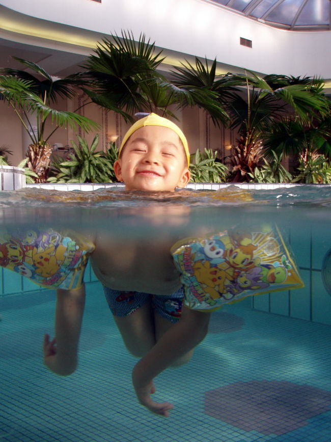 水上・水中を同時に撮るのは中々難しい