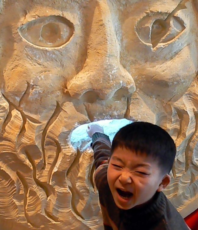 お茶目な次男です