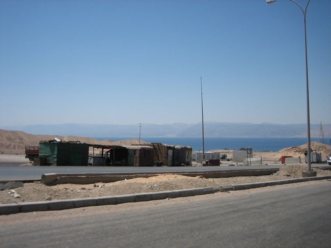 ヨルダンのアカバの港周辺