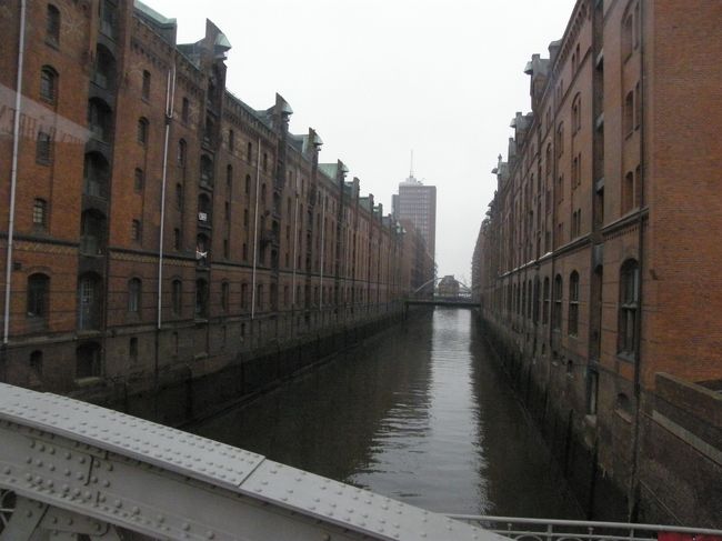 倉庫街の眺め。