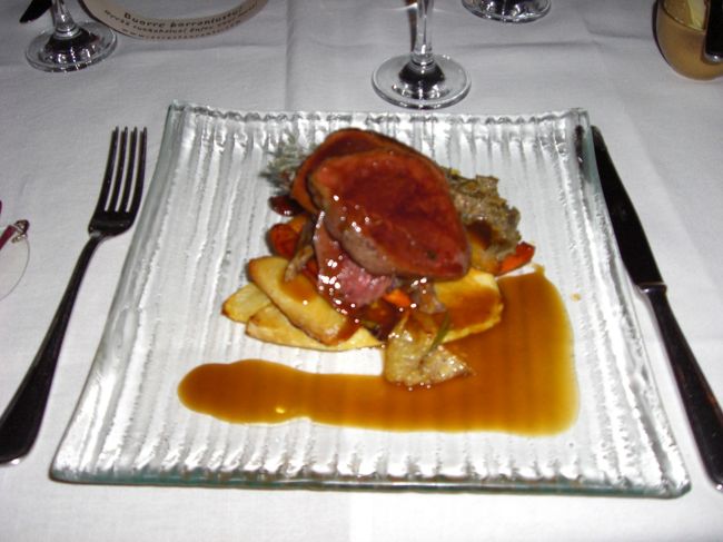 SAAGAで食べた雷鳥のデッシュ