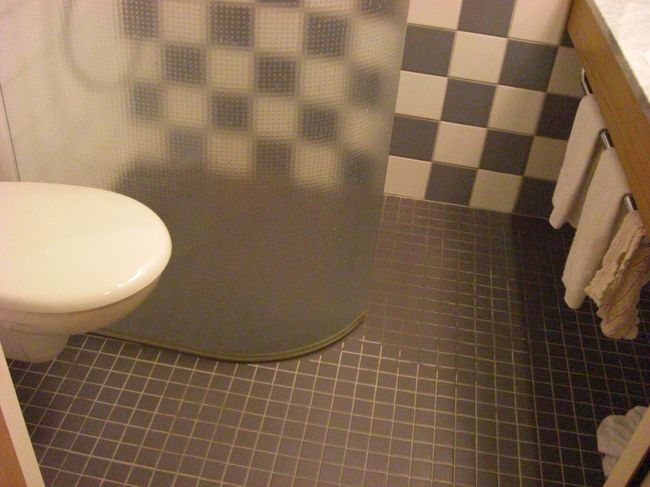 宿泊ホテルのバスルーム