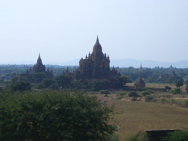 バガンの景色は本当に素晴らしかった〜。