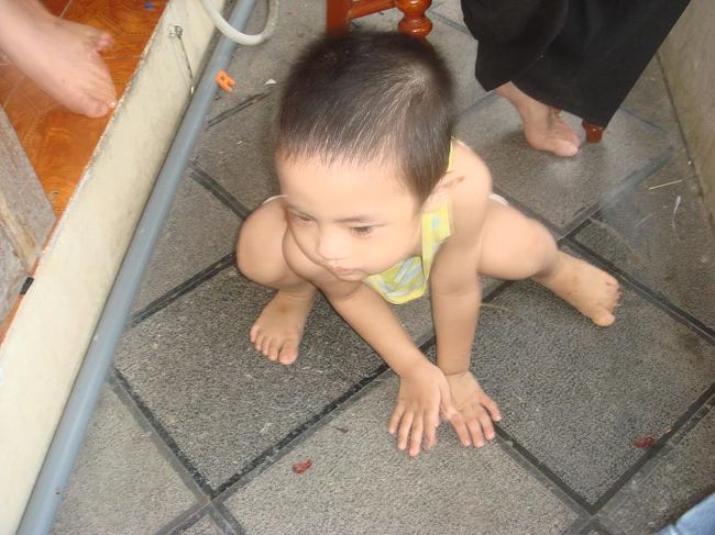 マイフレンドになった布屋の女主人の子供。