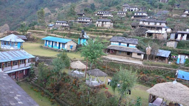 ランドルンのゲストハウスから見えた街並み