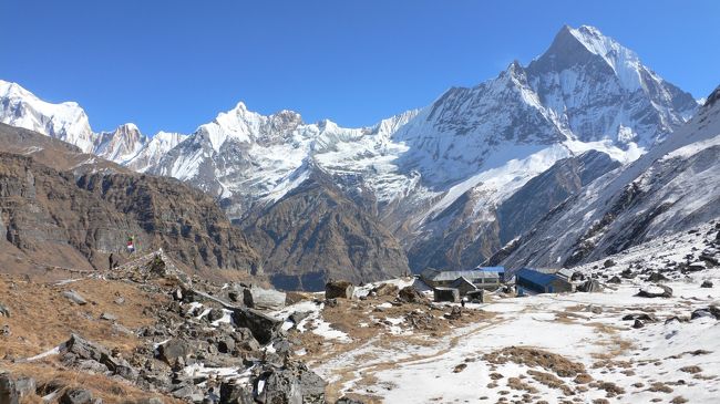 ABCとマチャプチャレ（6997m） 