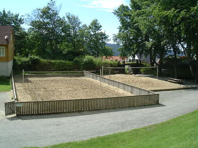 屋外バレーコート☆