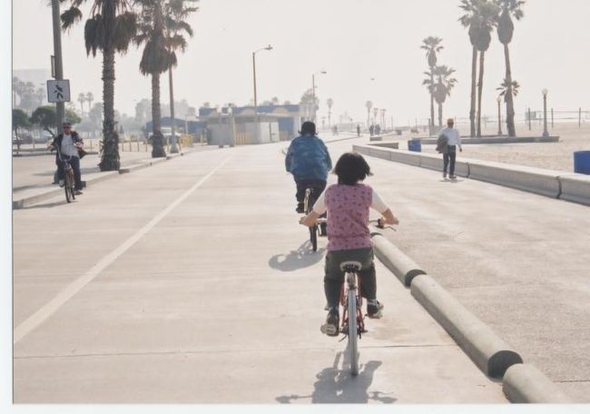 この日はマリナデルレイまで、サイクリングをしました。