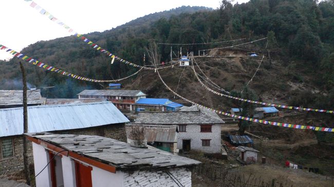 タダパニの集落。<br />