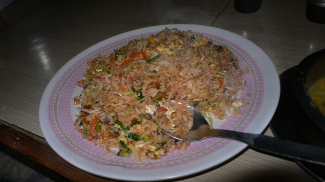 昼食で寄ったChuileで食べたフライド･ライスが美味しかったことからこの日からフライド・ライスの毎日。<br />しかしChuileのフライド･ライスが一番美味しかった。<br />