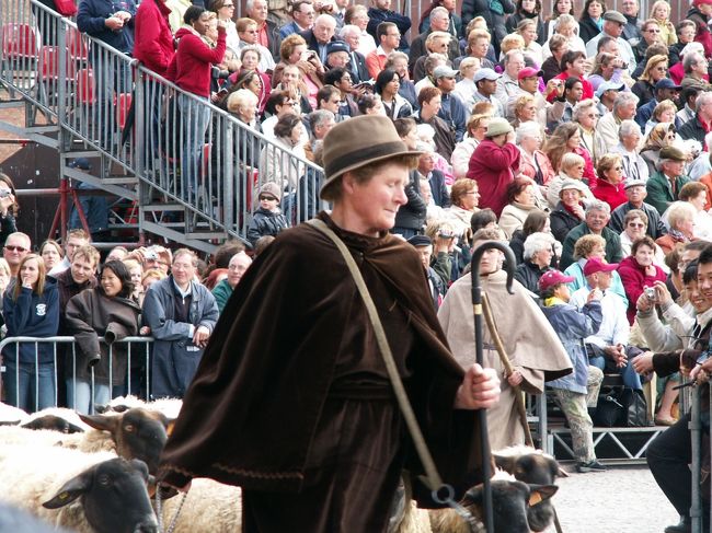 メシアの誕生を祝福し、一番最初に駆けつけた羊飼いたち。