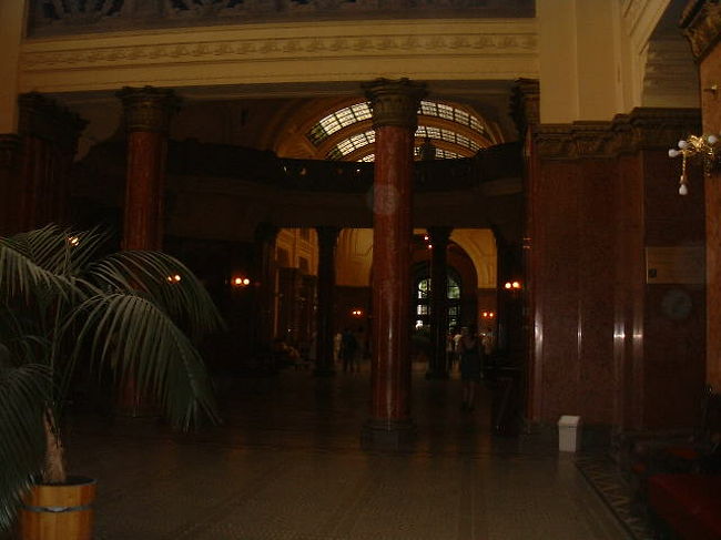 温泉のロビーです。