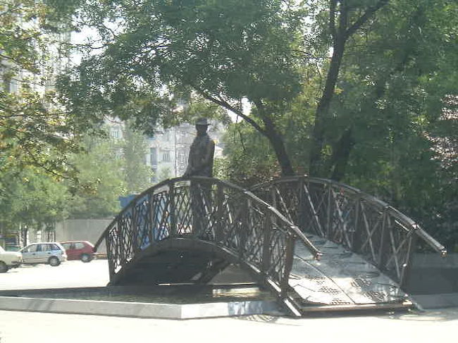 社会主義に反対し処刑されたナジ・イムレ首相の銅像。