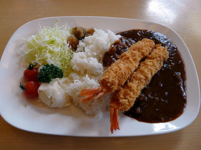 僕は大海老フライカレー ￥９５０−