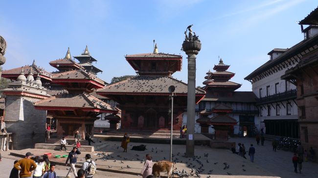 ダルバール広場。<br />