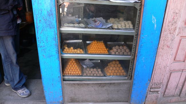 ダルバール広場の団子やさん？ 