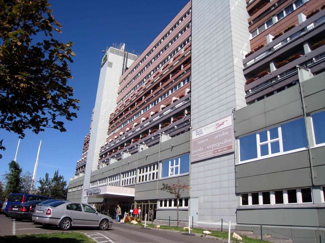 泊まったホテル。