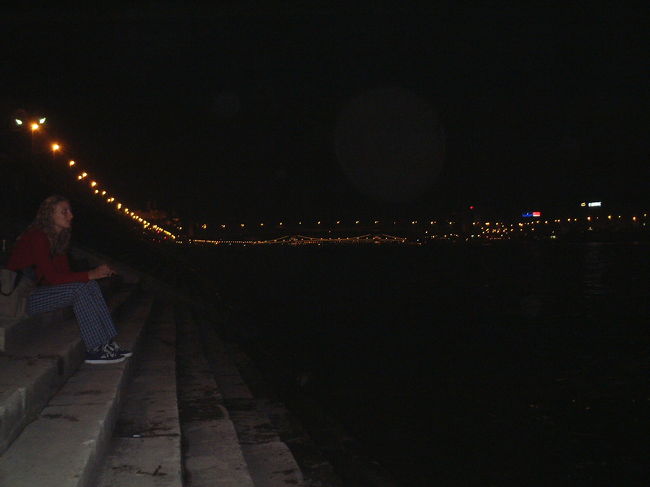 一緒にハンガリーを回ってくれた、ハンガリー人のティミ。うちの大学の留学生で、日本語を勉強しているのです。ちょうど、この時ハンガリーに帰国していたから一緒にブダペストを回って案内してもらってたのです。