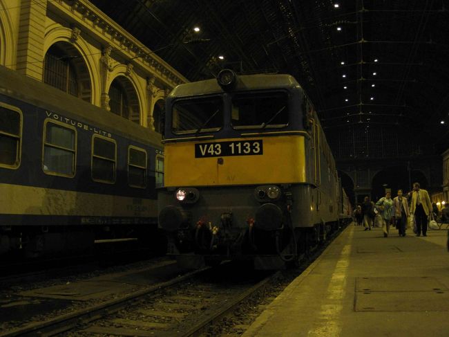 ブダペストからプラハまで利用した寝台車。