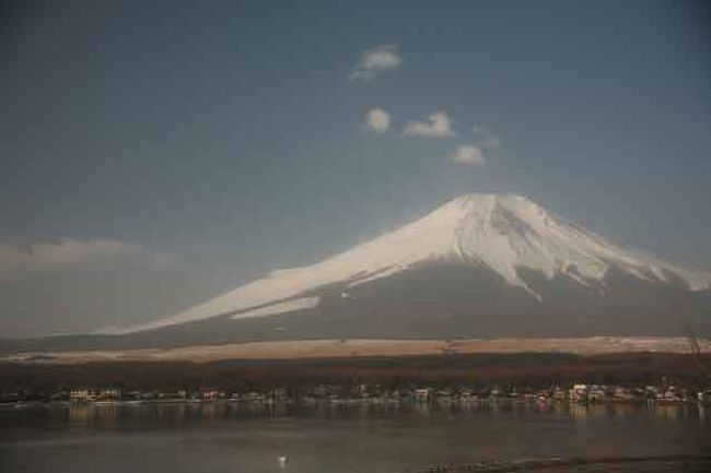 富士山から煙が…。(笑)