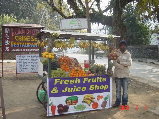町のフレッシュジュース屋さん